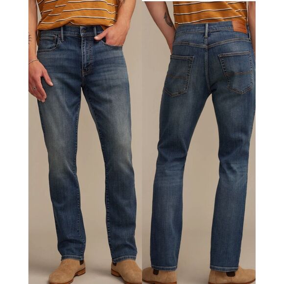 Lucky Brand Other - NWT LUCKY BRAND Mens 223 Straight Coolmax Stretch Jean Dark Wash